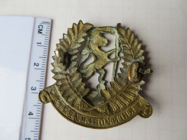 New Zealand WW1 NZ Rifle Brigade Sweethearts Badge - No pin